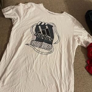 Boys Size L Adidas Short Sleeve Tshirt